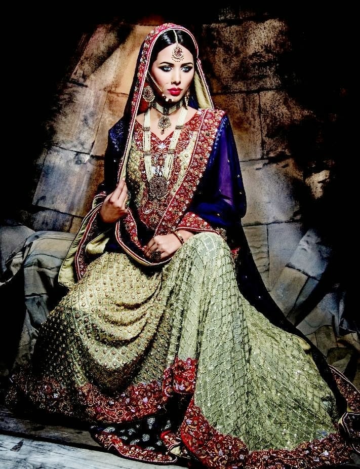 Royal and Sophisticated: Mughal Style Bridal Lehenga 